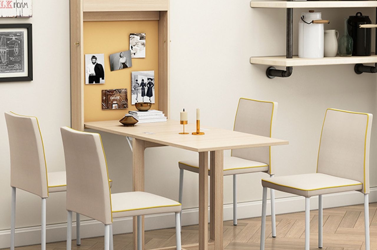 Điểm danh 10+ mẫu bộ bàn ăn thông minh gấp gọn đa năng, đáng mua nhất Điểm danh 10+ mẫu bộ bàn ăn thông minh gấp gọn đa năng, đáng mua nhất