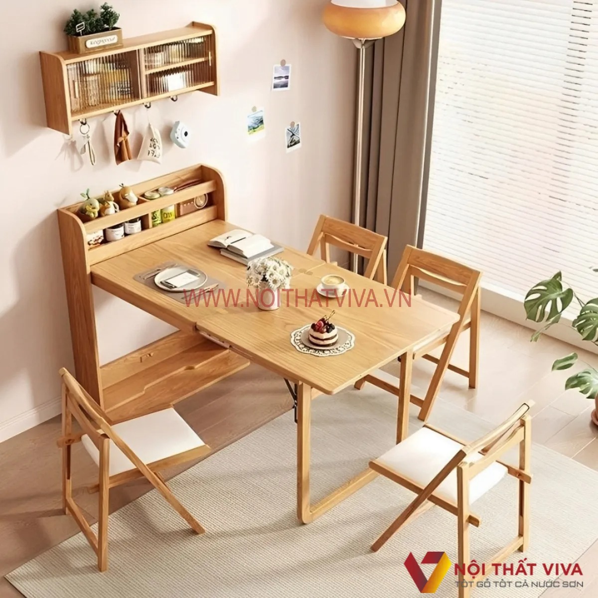 Điểm danh 10+ mẫu bộ bàn ăn thông minh gấp gọn đa năng, đáng mua nhất Điểm danh 10+ mẫu bộ bàn ăn thông minh gấp gọn đa năng, đáng mua nhất