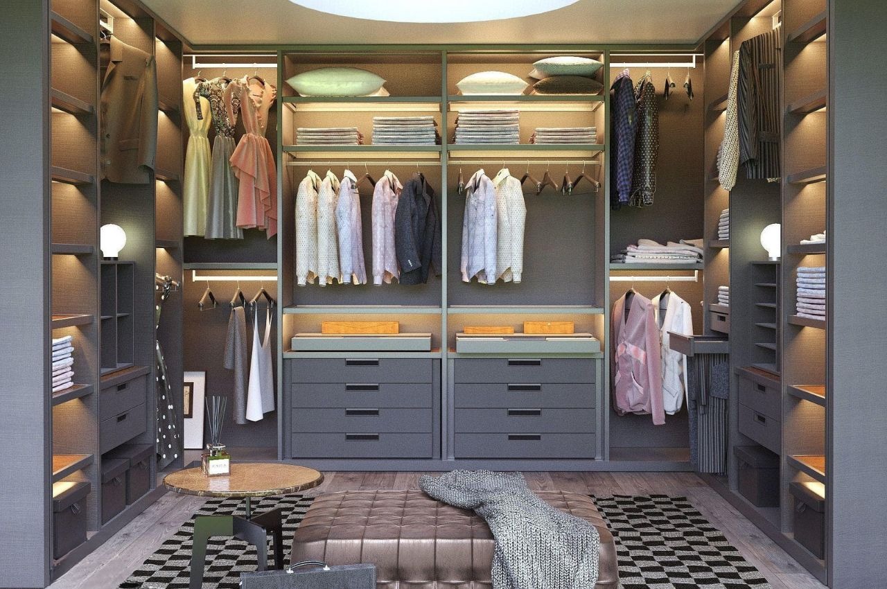 Đóng tủ quần áo chữ U lưu trữ tối ưu phòng ngủ hiện đại tại Kênh Đồ gỗ Việt Đóng tủ quần áo chữ U lưu trữ tối ưu phòng ngủ hiện đại tại Kênh Đồ gỗ Việt