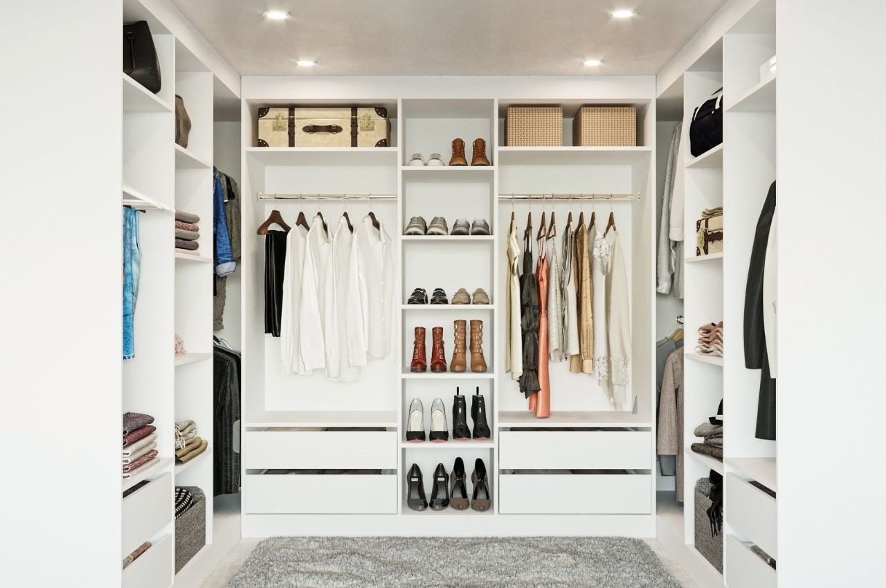 Đóng tủ quần áo chữ U lưu trữ tối ưu phòng ngủ hiện đại tại Kênh Đồ gỗ Việt Đóng tủ quần áo chữ U lưu trữ tối ưu phòng ngủ hiện đại tại Kênh Đồ gỗ Việt