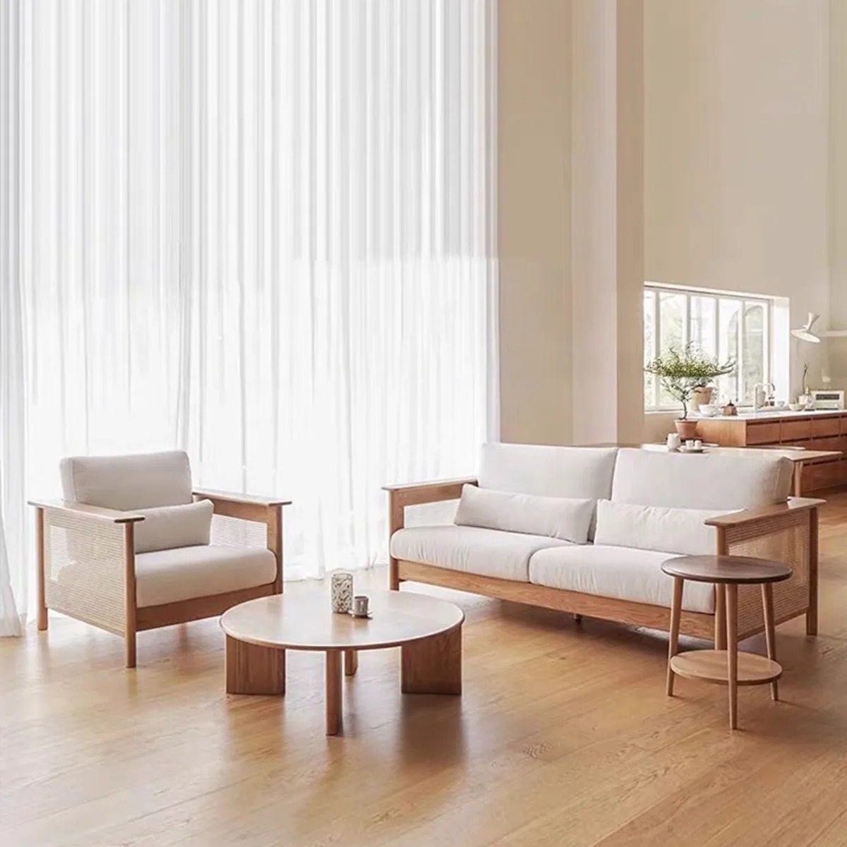 Ghế sofa ch&acirc;n gỗ c&oacute; ưu điểm g&igrave;? C&aacute;ch lựa chọn sofa ph&ugrave; hợp cho mọi kh&ocirc;ng gian 