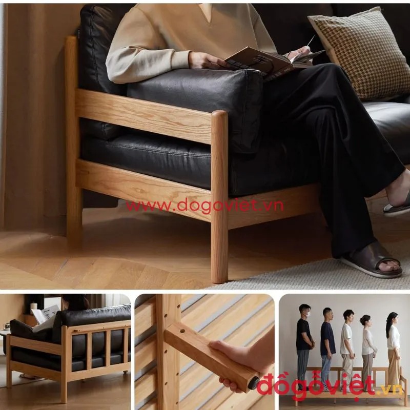 Ghế sofa ch&acirc;n gỗ c&oacute; ưu điểm g&igrave;? C&aacute;ch lựa chọn sofa ph&ugrave; hợp cho mọi kh&ocirc;ng gian 