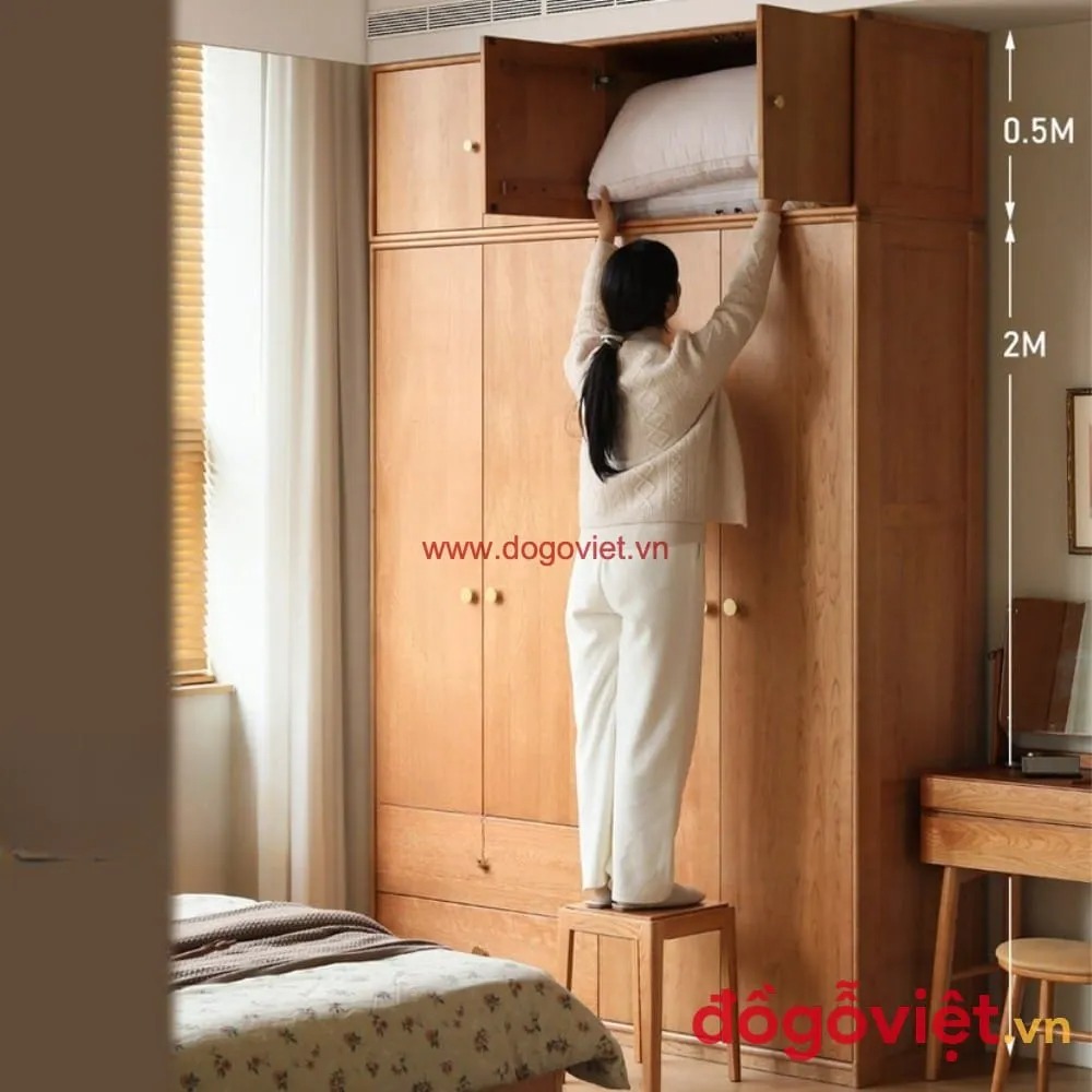 Giá tủ quần áo gỗ hiện nay bao nhiêu? Bảng giá chi tiết theo chất liệu