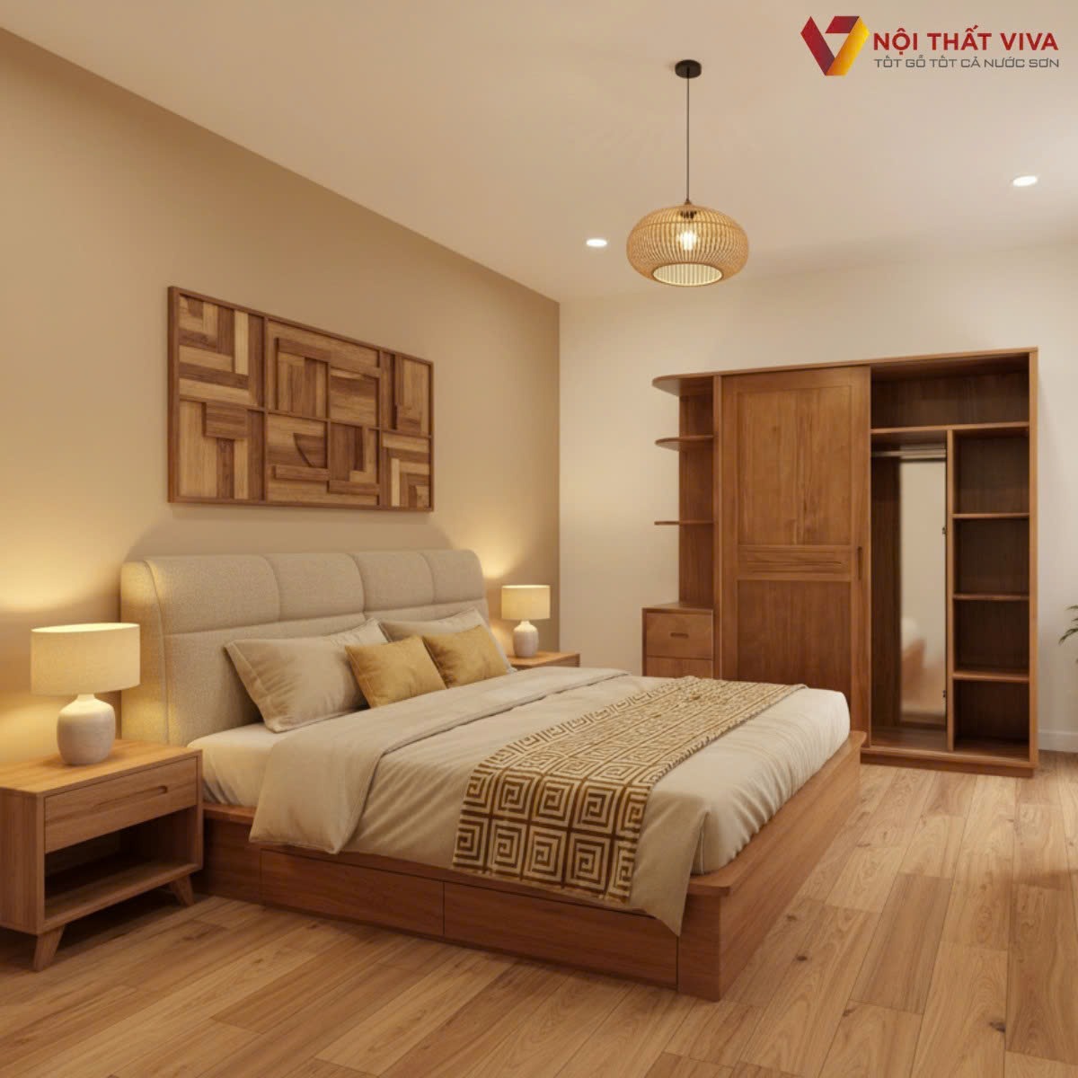 Giá tủ quần áo gỗ tự nhiên bao nhiêu? Báo giá theo mẫu & kích thước