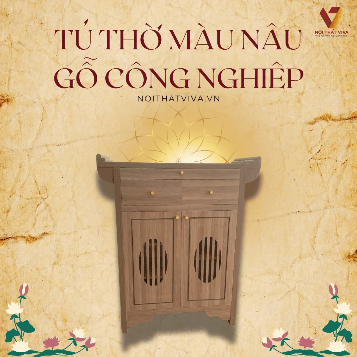 Giá tủ thờ gỗ công nghiệp bao nhiêu? Các yếu tố ảnh hưởng đến giá bạn cần biết
