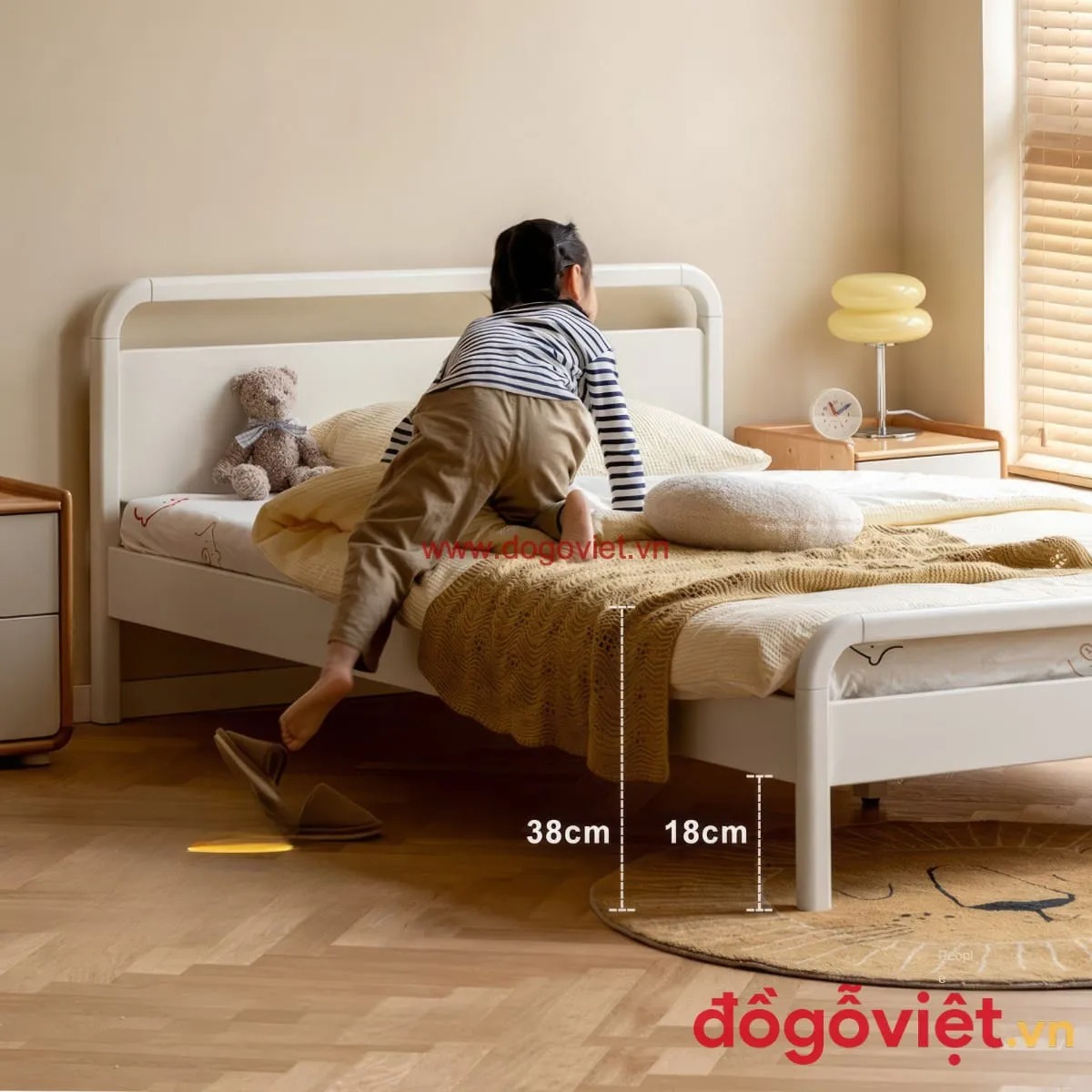 Giường ngủ cho bé gái 10 tuổi siêu dễ thương, xu hướng & mẹo chọn chuẩn