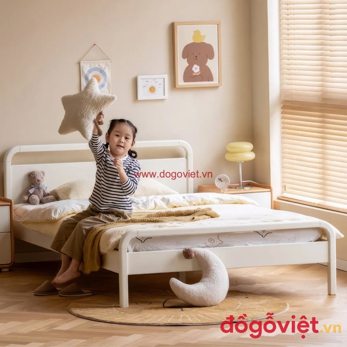 Giường ngủ cho bé gái 10 tuổi siêu dễ thương, xu hướng & mẹo chọn chuẩn