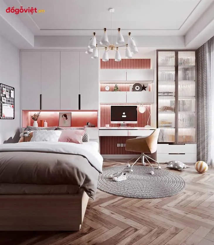 Giường ngủ cho bé gái 10 tuổi siêu dễ thương, xu hướng & mẹo chọn chuẩn