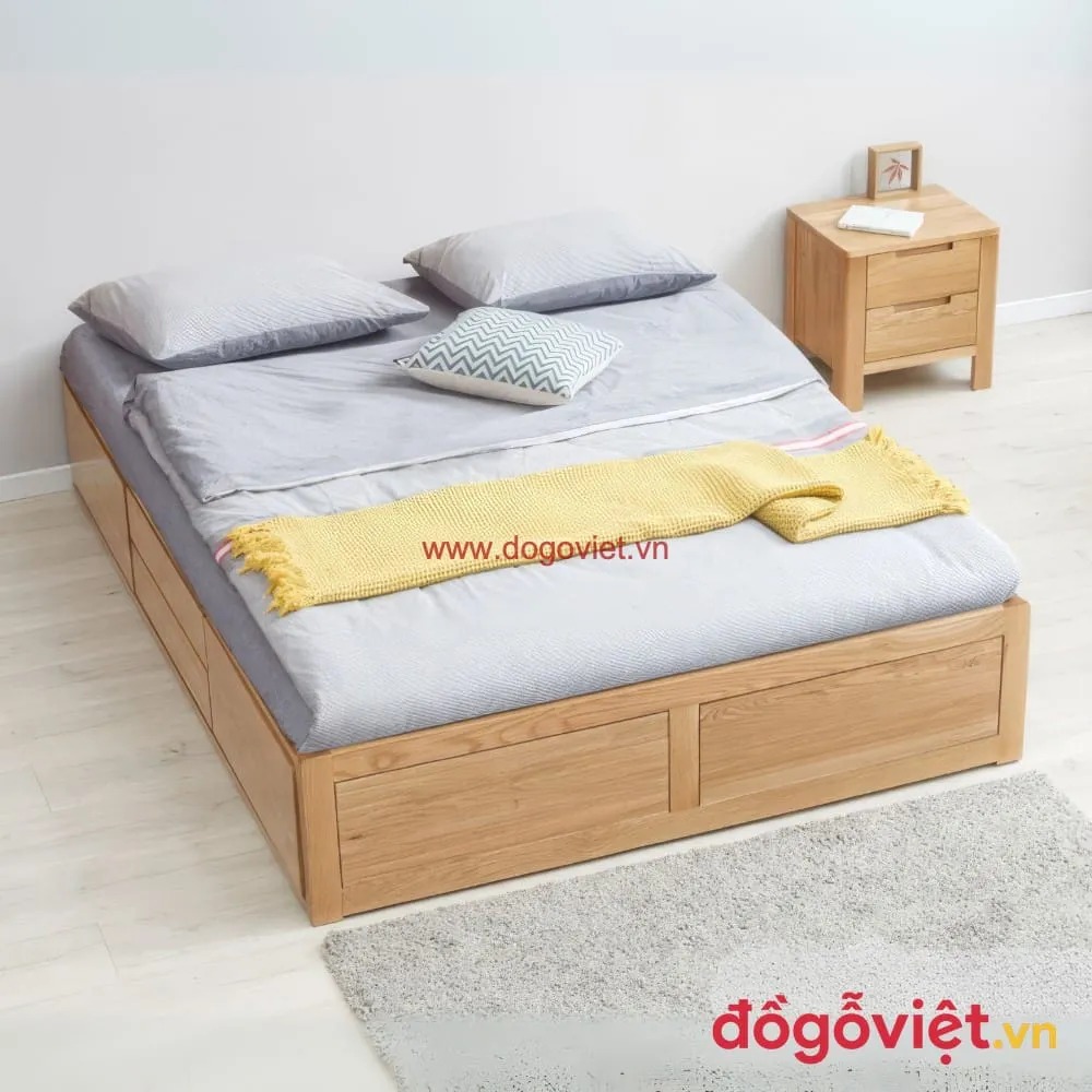 Giường ngủ gỗ sồi có ưu điểm gì? Gợi ý mẫu bán chạy hiện nay Giường ngủ gỗ sồi có ưu điểm gì? Gợi ý mẫu bán chạy hiện nay