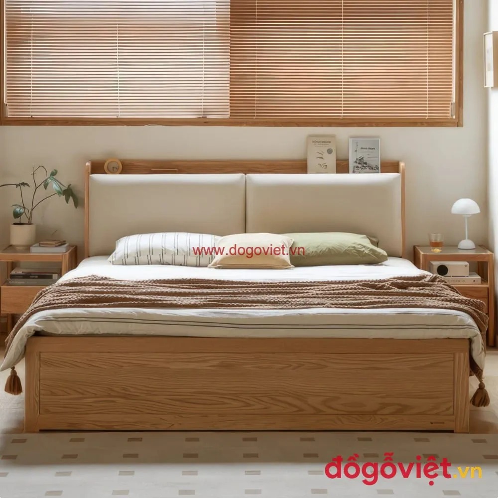 Giường ngủ gỗ sồi có ưu điểm gì? Gợi ý mẫu bán chạy hiện nay Giường ngủ gỗ sồi có ưu điểm gì? Gợi ý mẫu bán chạy hiện nay