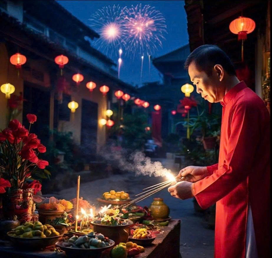 Hướng dẫn cúng giao thừa Bính Ngọ 2026 đúng phong tục truyền thống Hướng dẫn cúng giao thừa Bính Ngọ 2026 đúng phong tục truyền thống