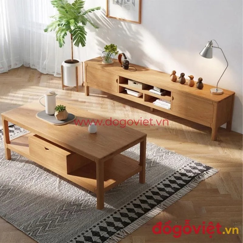 Kệ tivi gỗ tự nhi&ecirc;n c&oacute; bền kh&ocirc;ng? Đặc t&iacute;nh của c&aacute;c loại gỗ phổ biến