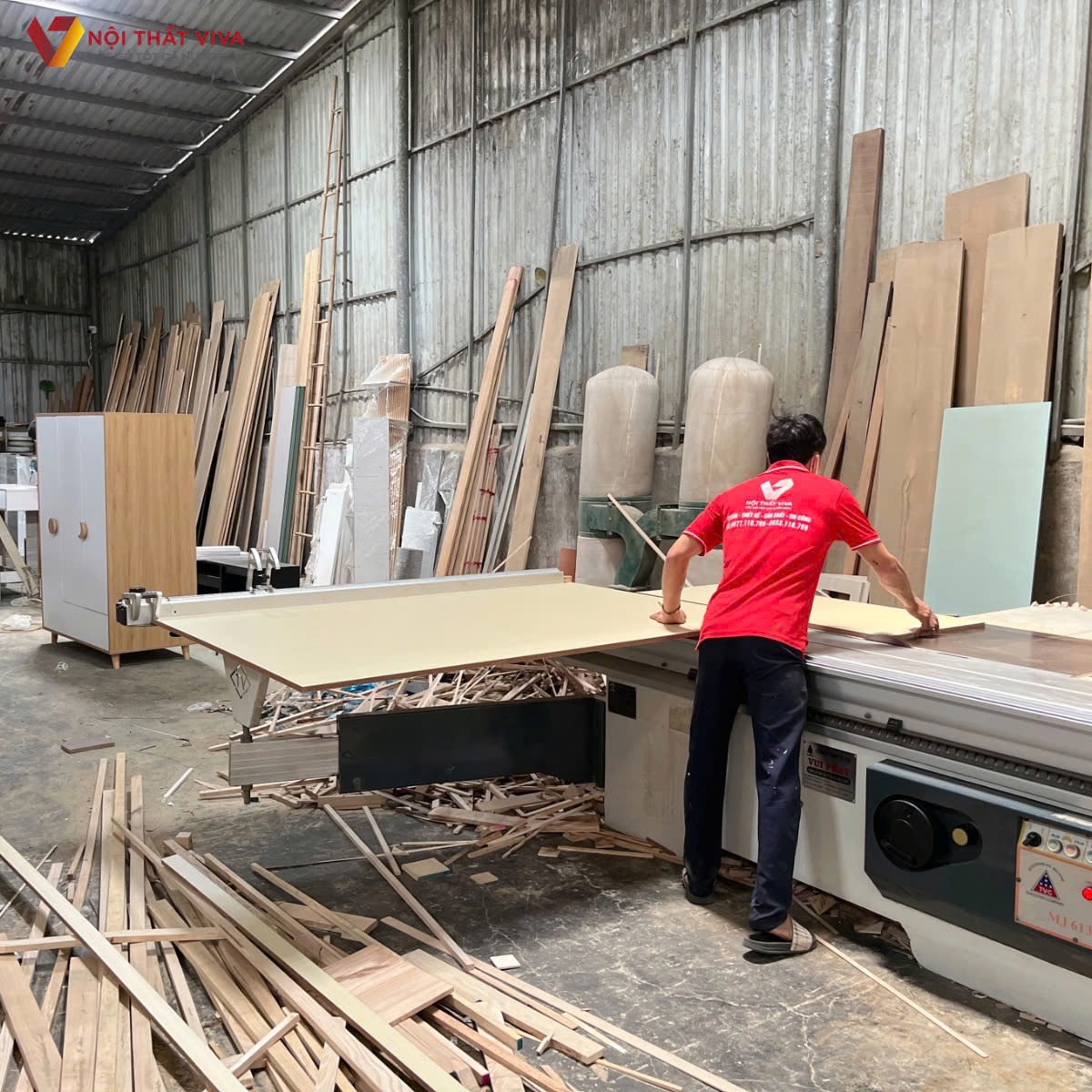 Kệ tivi kết hợp bàn trang điểm: Giải pháp 2 trong 1 được ưa chuộng 