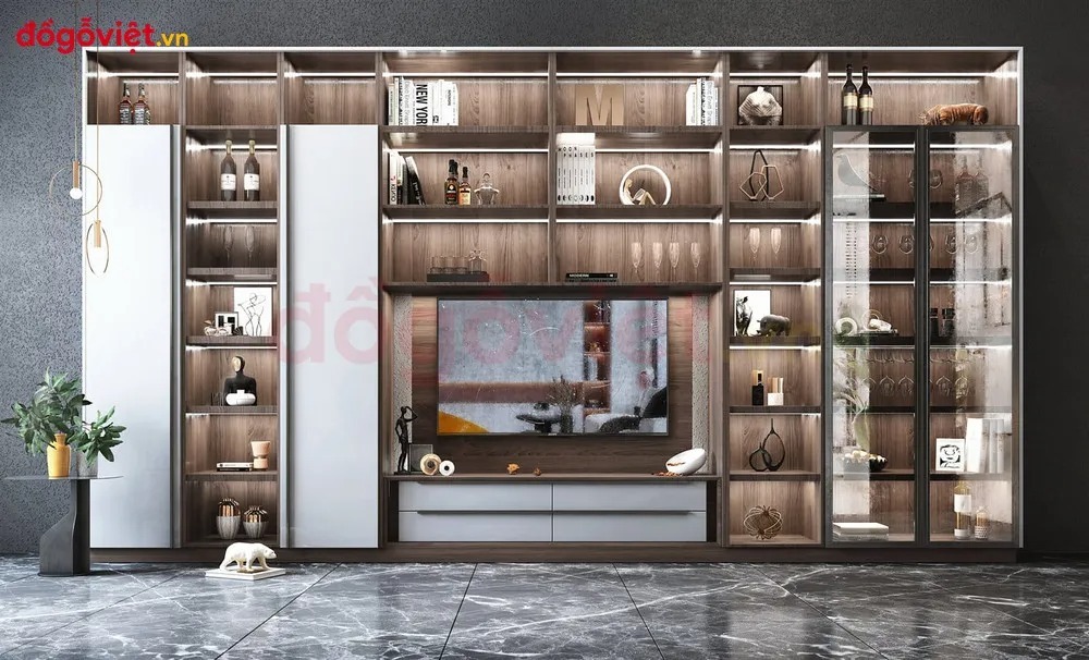 Kệ tivi th&ocirc;ng minh c&oacute; ưu điểm g&igrave;? C&aacute;c mẫu đẹp, đa năng được ưa chuộng 