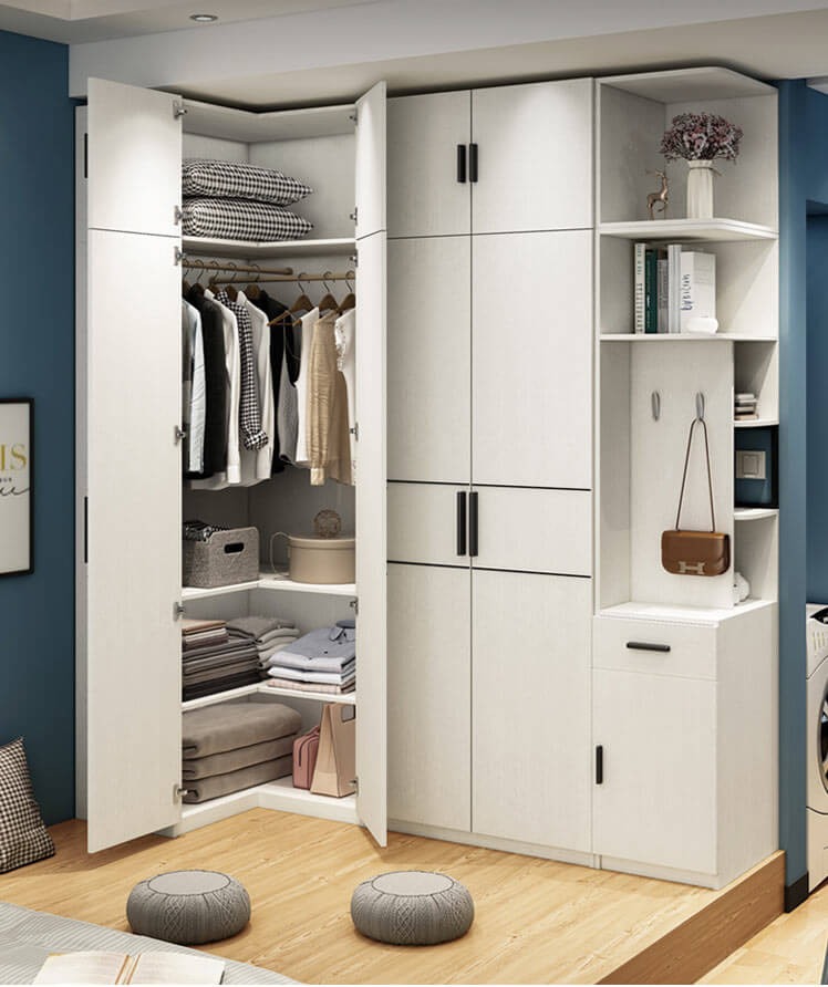 Kênh Đồ Gỗ Việt gia công tủ quần áo góc vuông theo yêu cầu, đẹp chuẩn Kênh Đồ Gỗ Việt gia công tủ quần áo góc vuông theo yêu cầu, đẹp chuẩn