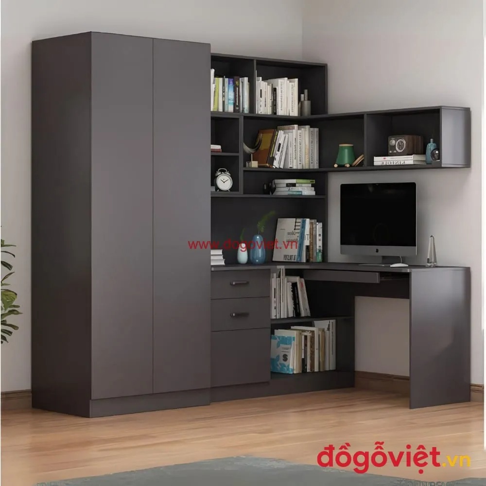 Kênh Đồ Gỗ Việt gia công tủ quần áo góc vuông theo yêu cầu, đẹp chuẩn Kênh Đồ Gỗ Việt gia công tủ quần áo góc vuông theo yêu cầu, đẹp chuẩn