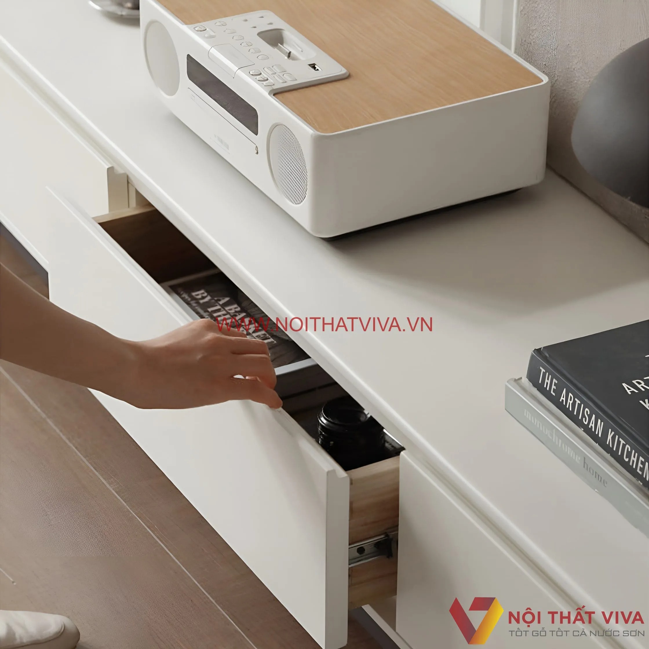 Khám phá các mẫu kệ tivi nhỏ gọn đẹp, giá rẻ, phù hợp căn hộ chung cư