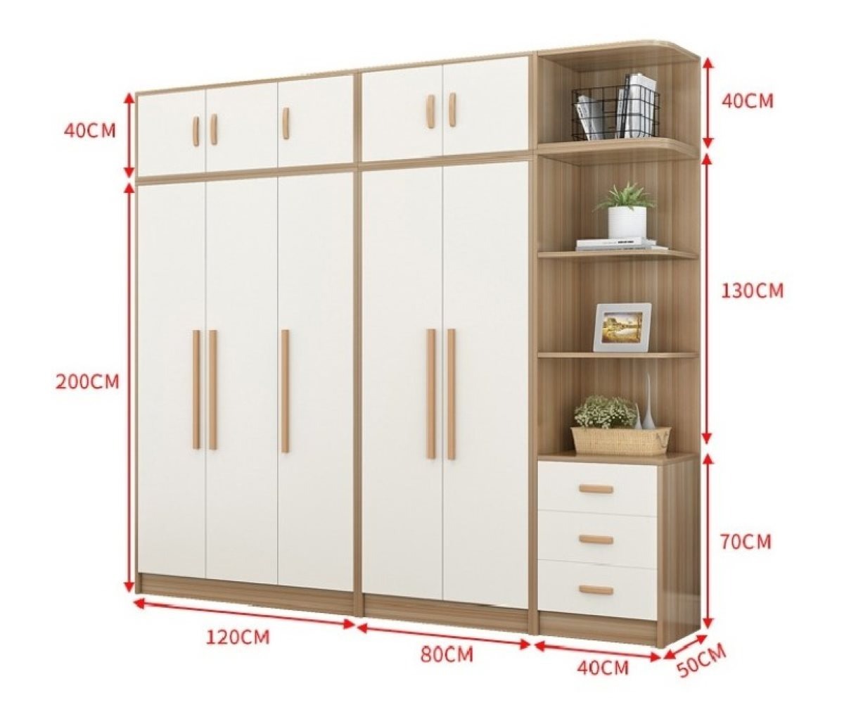 K&iacute;ch thước tủ quần &aacute;o gỗ hiện đại đ&uacute;ng ti&ecirc;u chuẩn, kh&ocirc;ng phải ai cũng biết