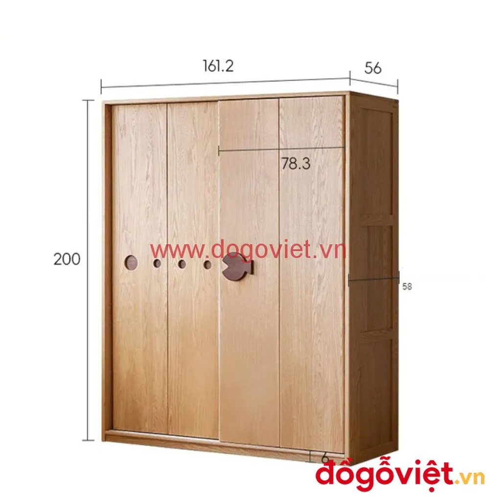 Kích thước tủ quần áo trẻ em cập nhật mới nhất & cách lựa chọn phù hợp