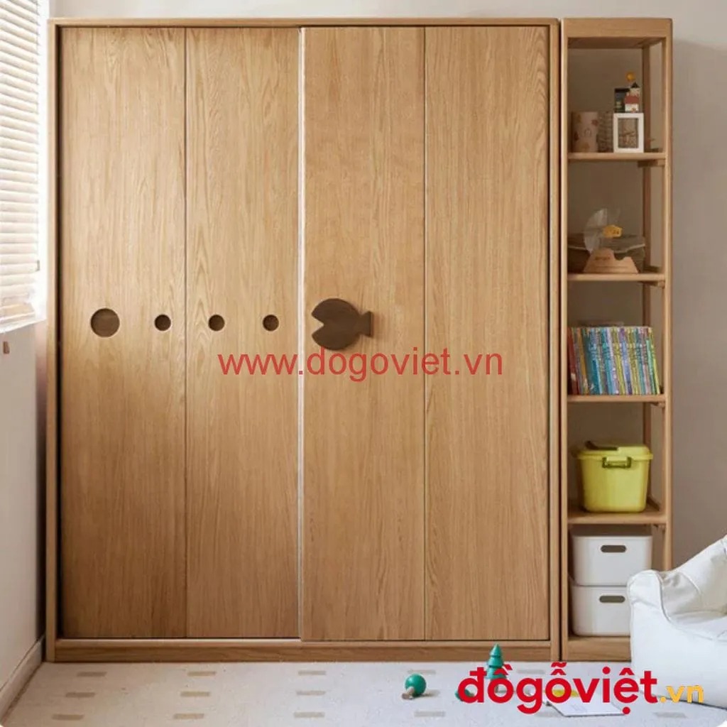 Kích thước tủ quần áo trẻ em cập nhật mới nhất & cách lựa chọn phù hợp