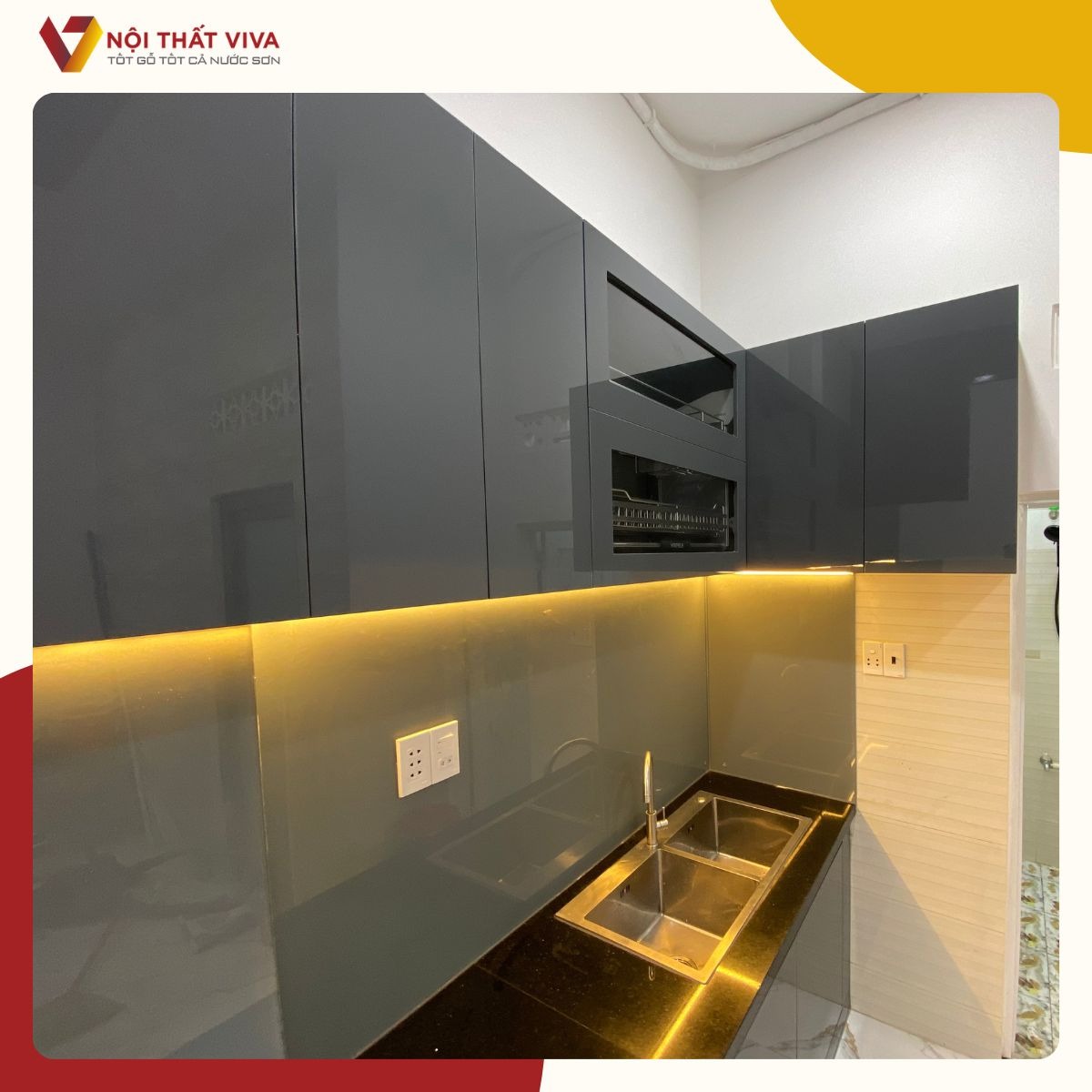 Kinh nghiệm chọn tủ bếp nhựa cao cấp: đẹp sang, bền bỉ, giá tốt nhất 