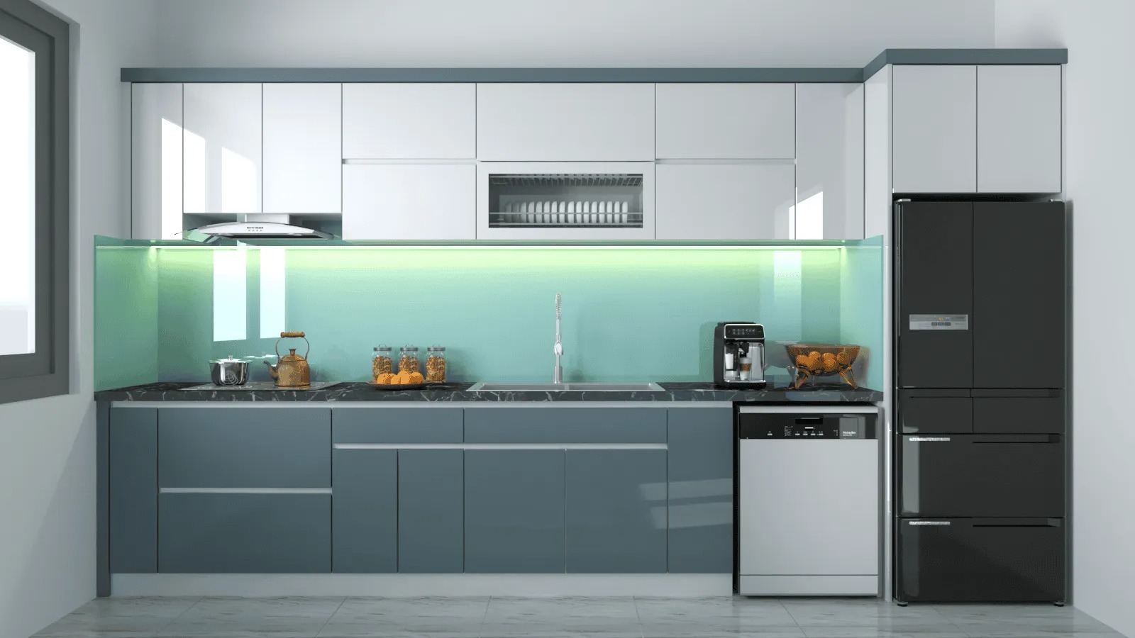 Kinh nghiệm chọn tủ bếp nhựa cao cấp: đẹp sang, bền bỉ, giá tốt nhất 