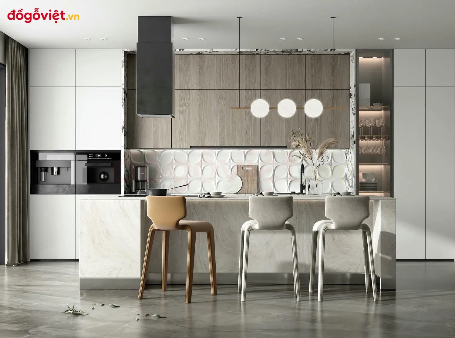 Kinh nghiệm thiết kế, lắp đặt mẫu tủ bếp chữ I đẹp, tiện nghi 