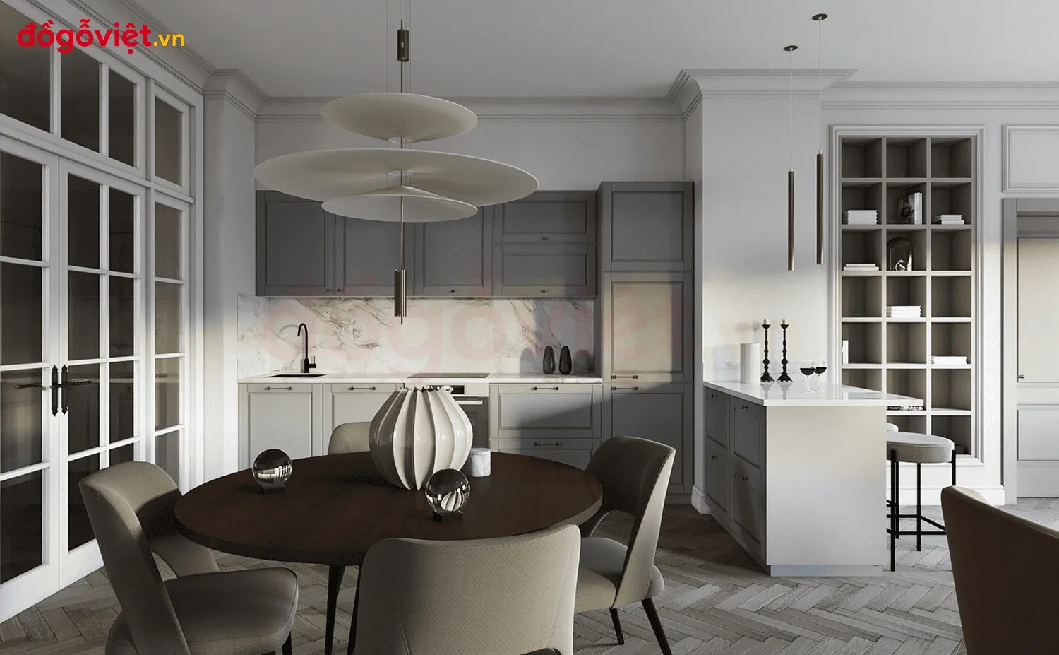 Kinh nghiệm thiết kế, lắp đặt mẫu tủ bếp chữ I đẹp, tiện nghi 