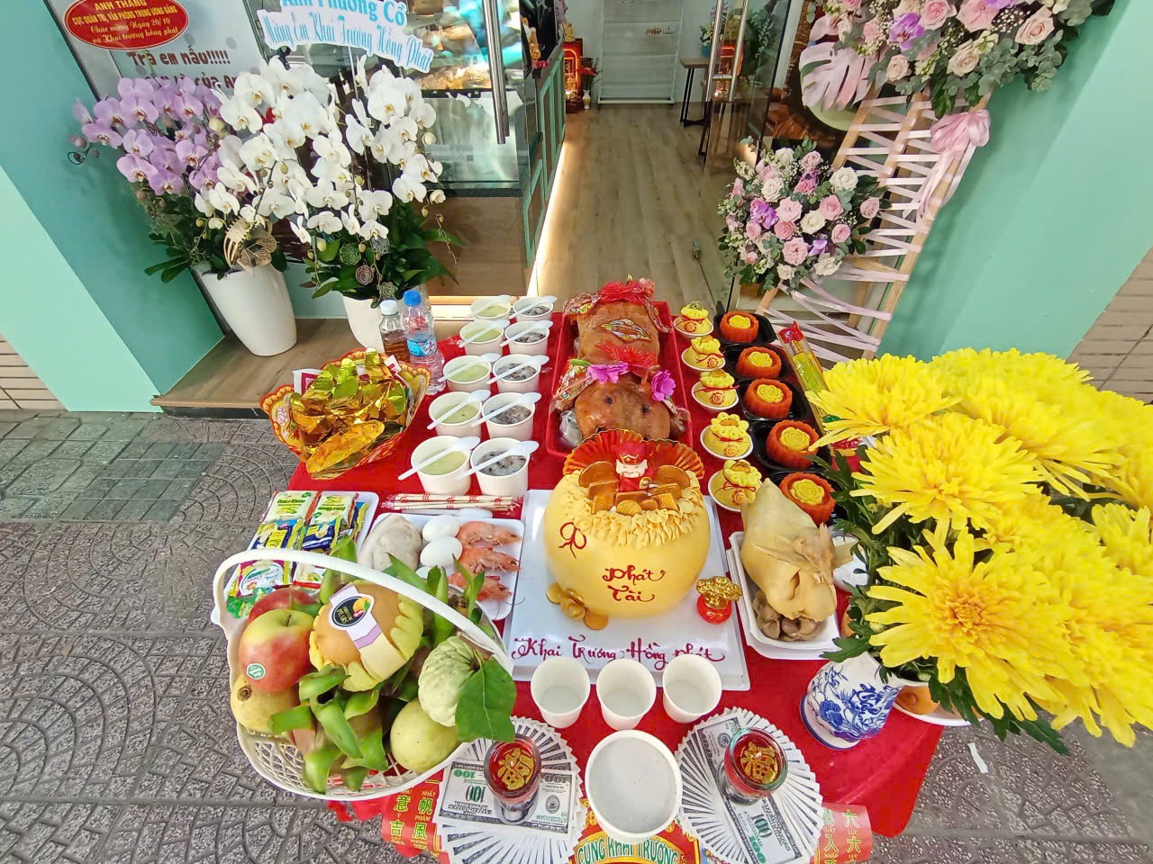 Mâm cúng khai trương đơn giản nhất cho cửa hàng, công ty, văn phòng mới Mâm cúng khai trương đơn giản nhất cho cửa hàng, công ty, văn phòng mới