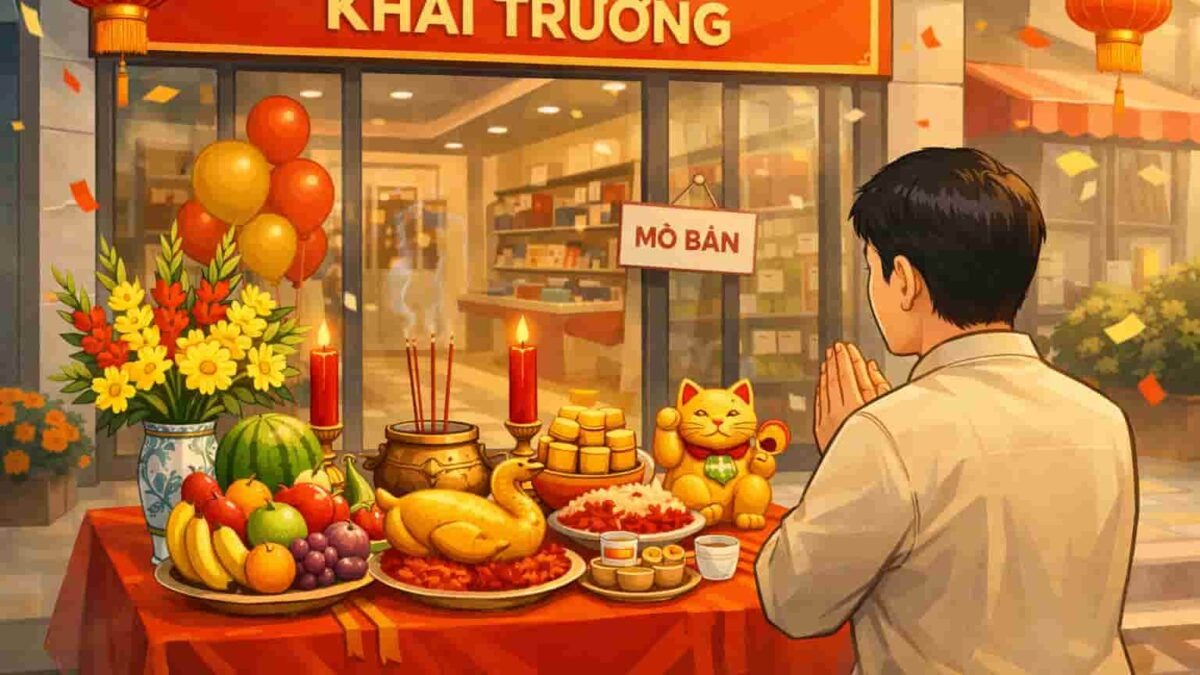 Mâm cúng khai trương đơn giản nhất cho cửa hàng, công ty, văn phòng mới Mâm cúng khai trương đơn giản nhất cho cửa hàng, công ty, văn phòng mới