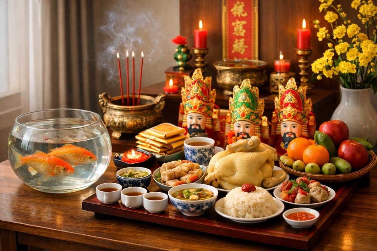  M&acirc;m C&uacute;ng &Ocirc;ng C&ocirc;ng &Ocirc;ng T&aacute;o Gồm Những G&igrave;? C&aacute;ch Chuẩn Bị Đ&uacute;ng Phong Tục