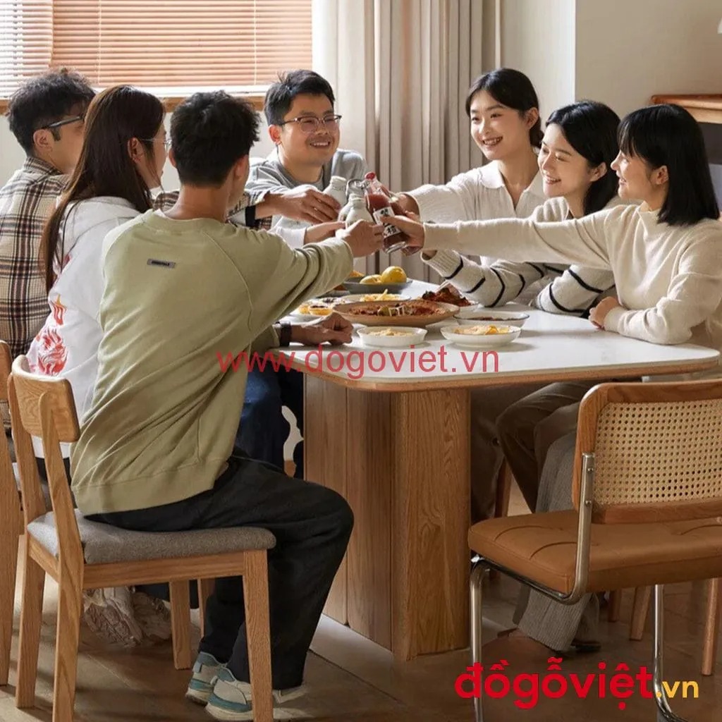 Mẹo hay khi mua bộ bàn ăn 8 ghế đẹp với mức giá phải chăng nhất 