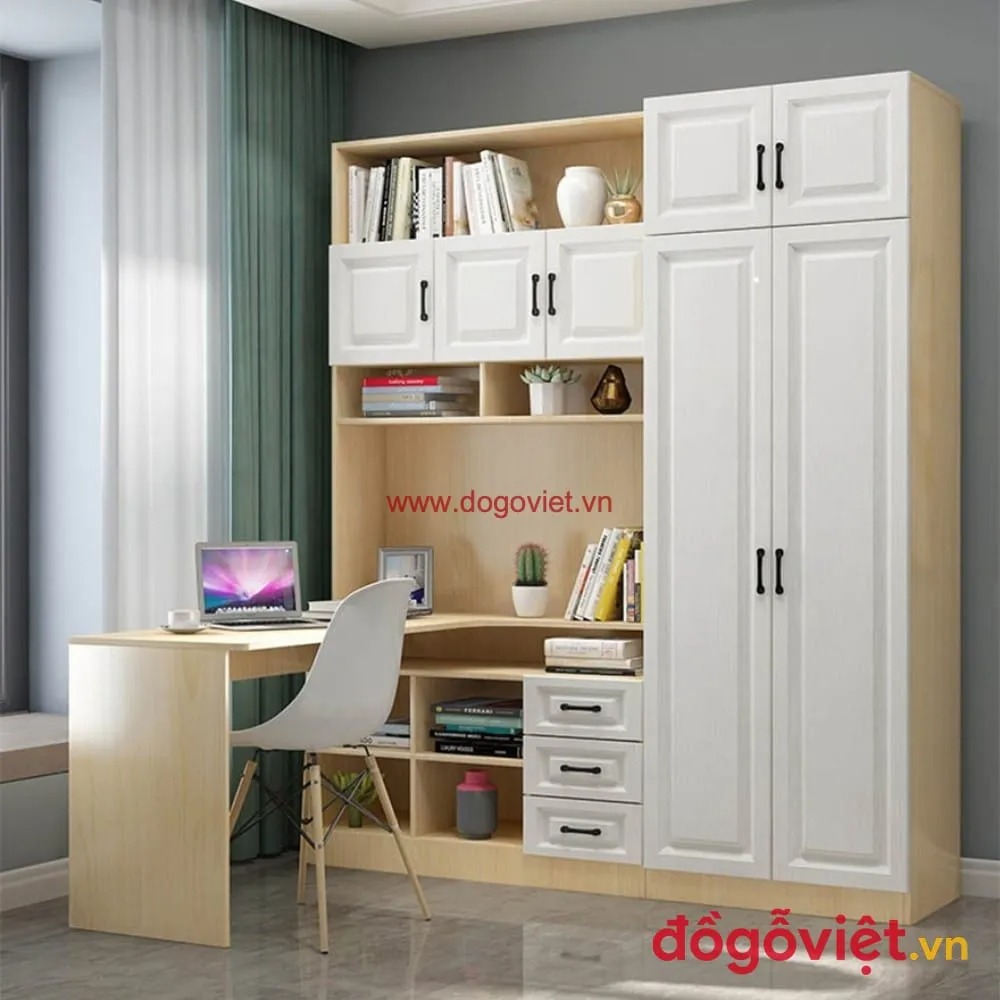 Mua tủ quần áo MDF phủ melamine: 4 lưu ý quan trọng & 3 kiểu dáng đẹp nhất
