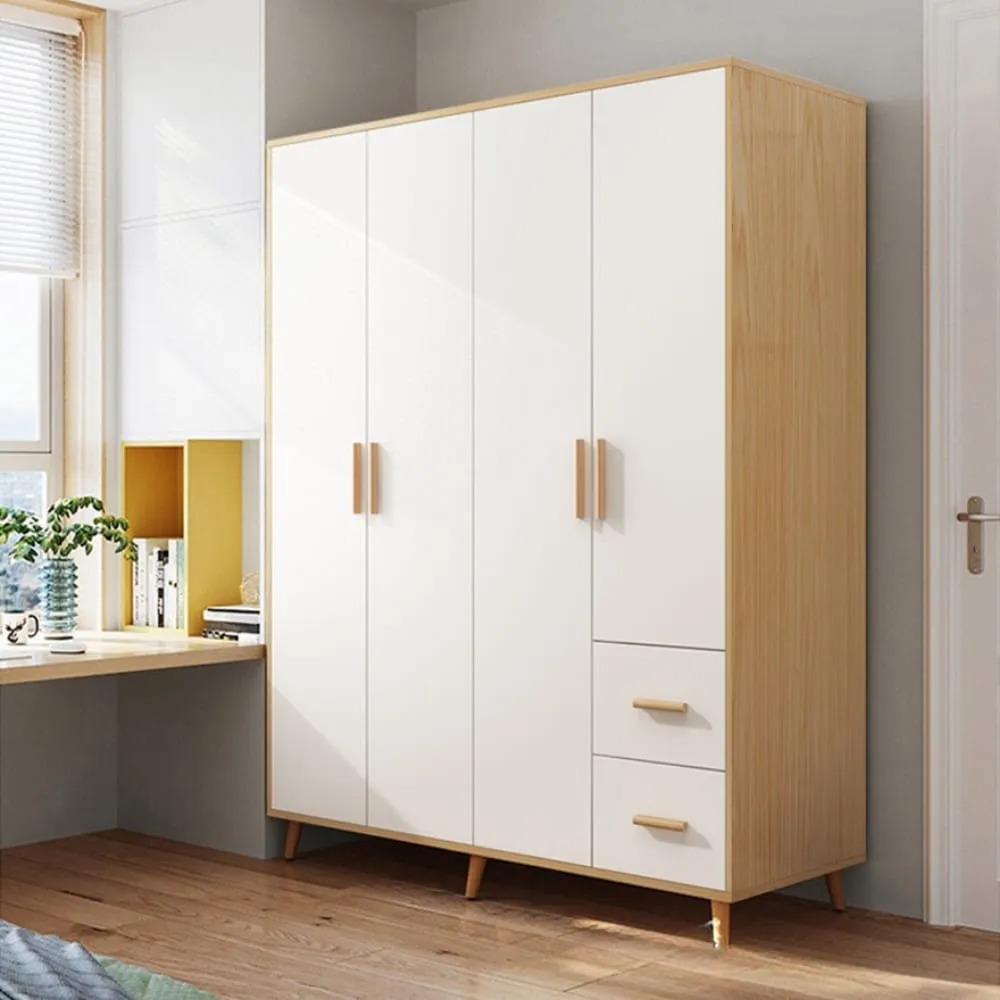 Mua tủ quần áo MDF phủ melamine: 4 lưu ý quan trọng & 3 kiểu dáng đẹp nhất