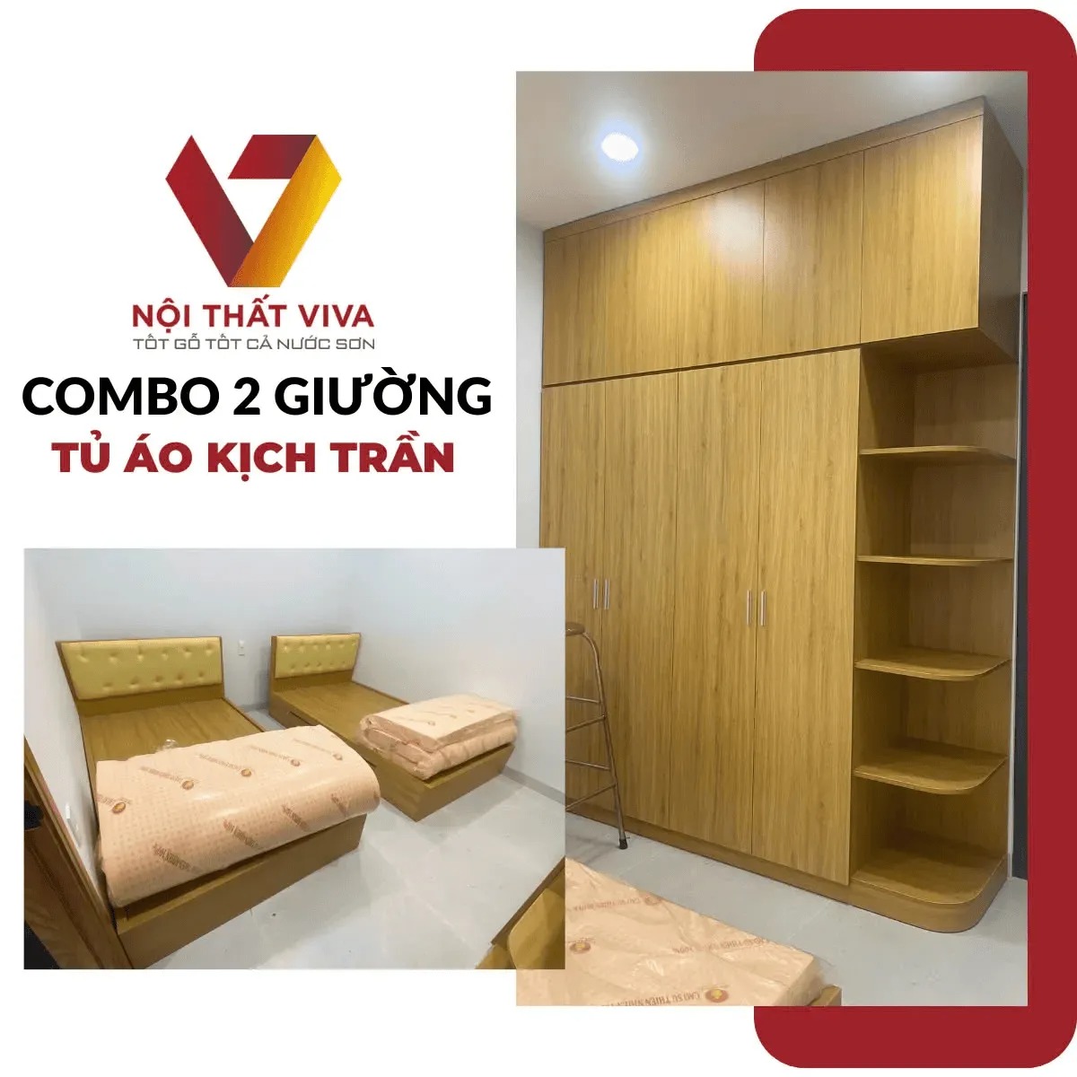   Nên chọn tủ kịch trần hay tủ quần áo thông thường? 5 yếu tố cần xem xét
