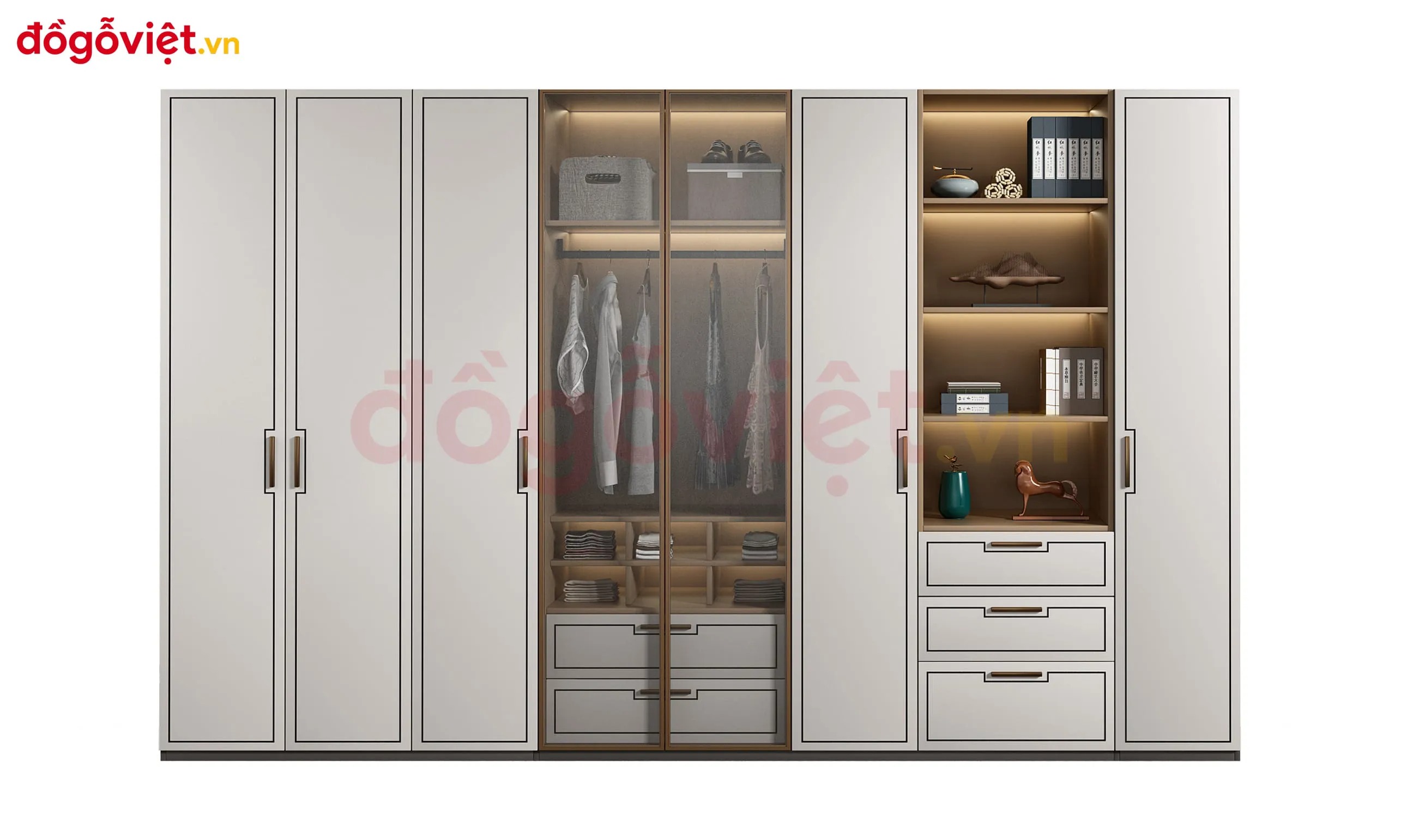 Nên hay không chọn tủ quần áo cánh kính? Chuyên gia nội thất chia sẻ bí quyết chọn đúng