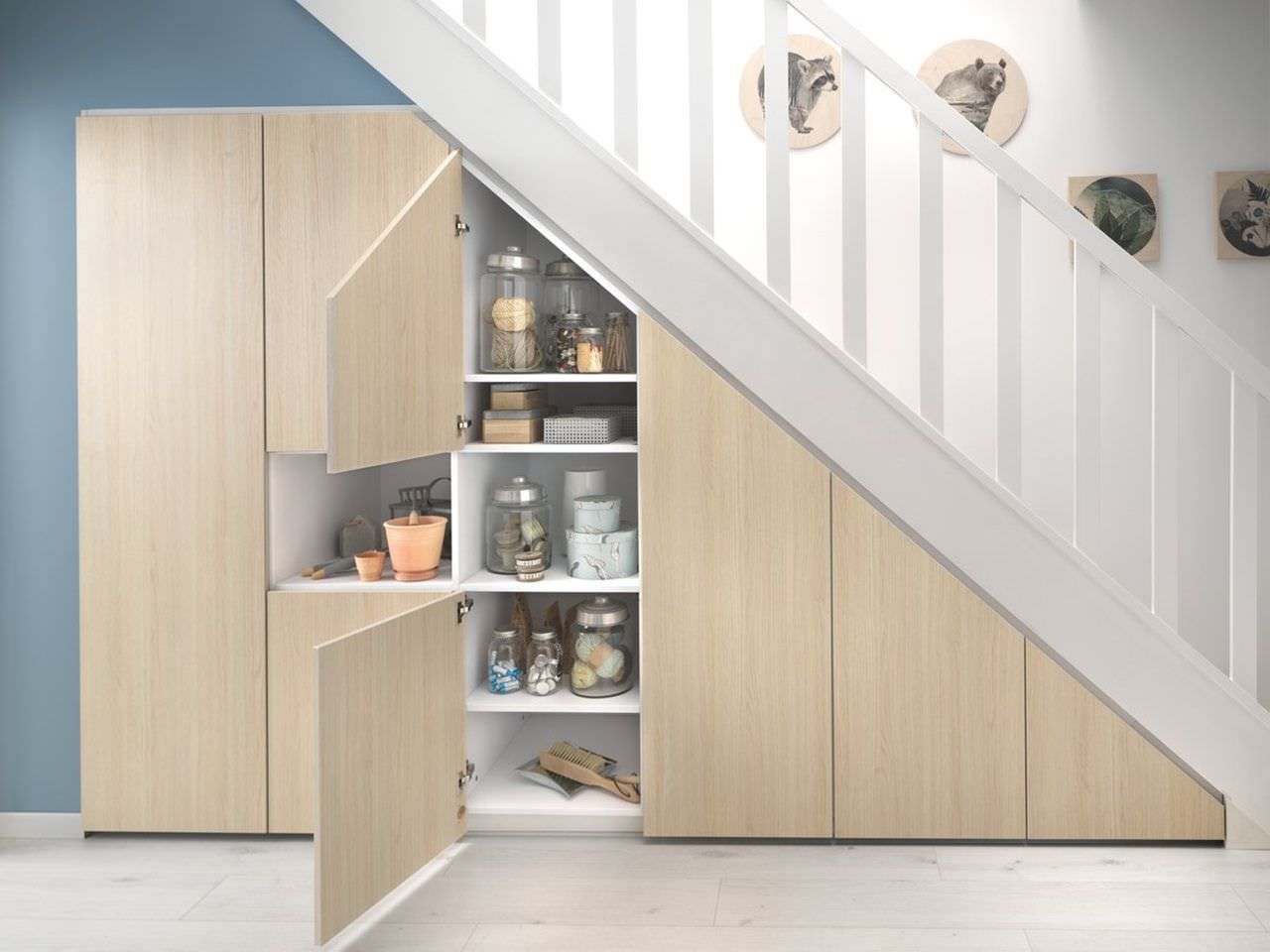 Ngỡ ngàng với 18+ mẫu kệ cầu thang gỗ công nghiệp đẹp xuất sắc Ngỡ ngàng với 18+ mẫu kệ cầu thang gỗ công nghiệp đẹp xuất sắc