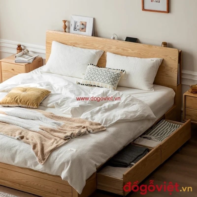 Review giường hiện đại c&oacute; ngăn k&eacute;o: c&oacute; n&ecirc;n mua kh&ocirc;ng?