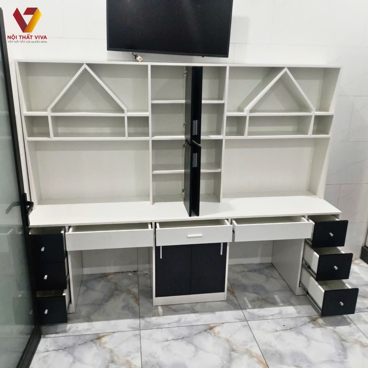 Review những mẫu bàn học đôi đẹp nhất đáng đầu tư cho bé