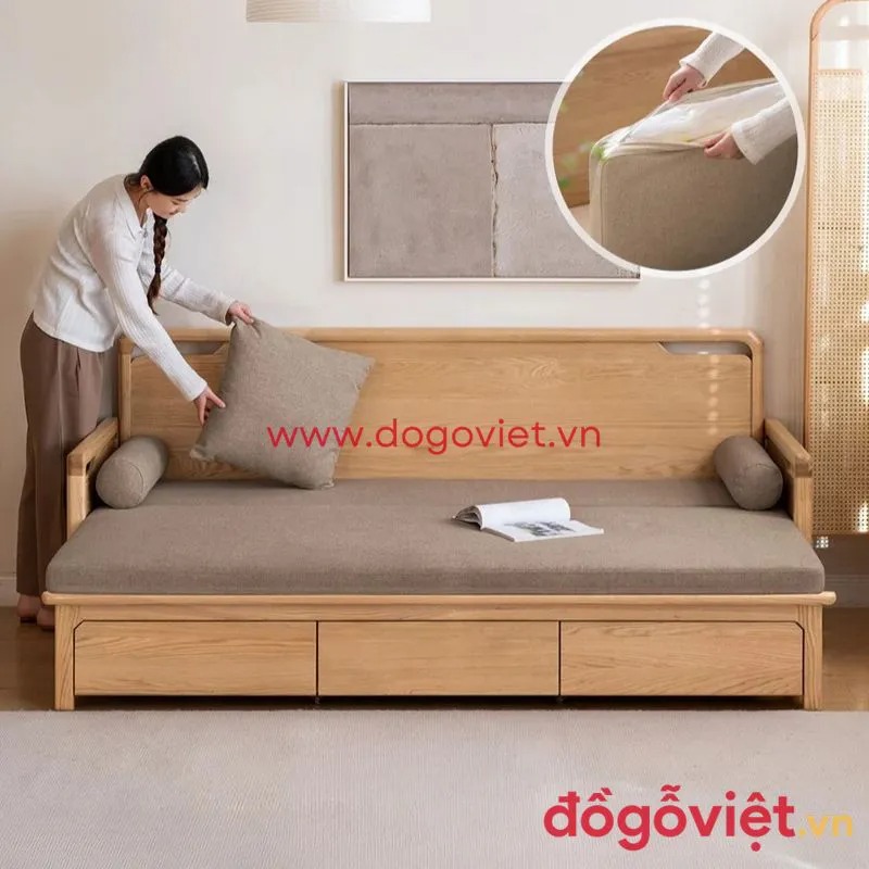 Ghế sofa 2 trong 1 th&ocirc;ng minh gi&aacute; bao nhi&ecirc;u? Tổng hợp mẫu đẹp cho nh&agrave; nhỏ   