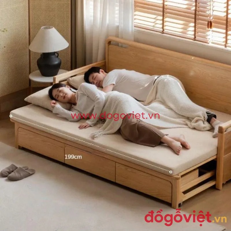 Ghế sofa 2 trong 1 th&ocirc;ng minh gi&aacute; bao nhi&ecirc;u? Tổng hợp mẫu đẹp cho nh&agrave; nhỏ   