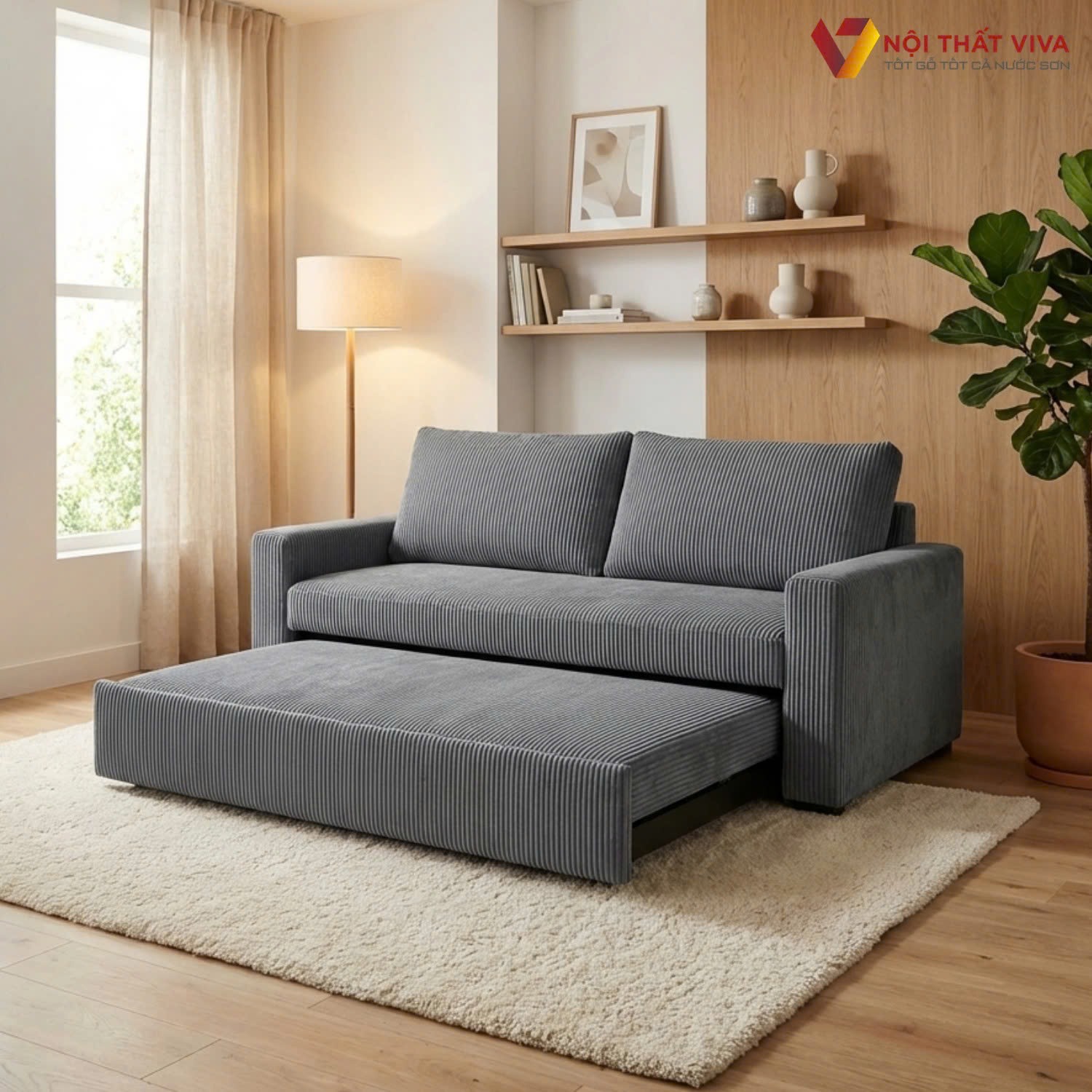 Sofa giường gấp gọn c&oacute; g&igrave; đặc biệt? Những ưu điểm bạn n&ecirc;n biết