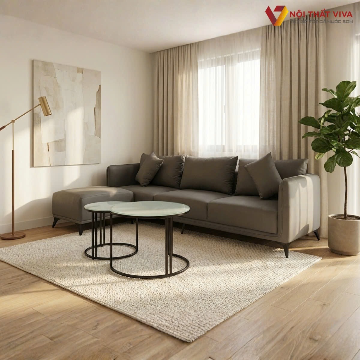 Sofa màu ghi xám hiện đại, lựa chọn sang trọng cho mọi phòng khách Sofa màu ghi xám hiện đại, lựa chọn sang trọng cho mọi phòng khách