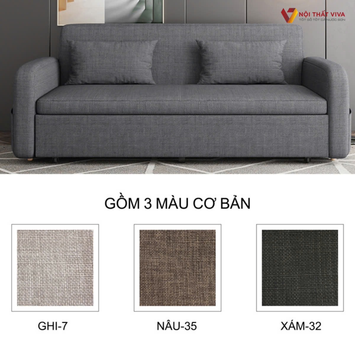 Sofa màu ghi xám hiện đại, lựa chọn sang trọng cho mọi phòng khách Sofa màu ghi xám hiện đại, lựa chọn sang trọng cho mọi phòng khách