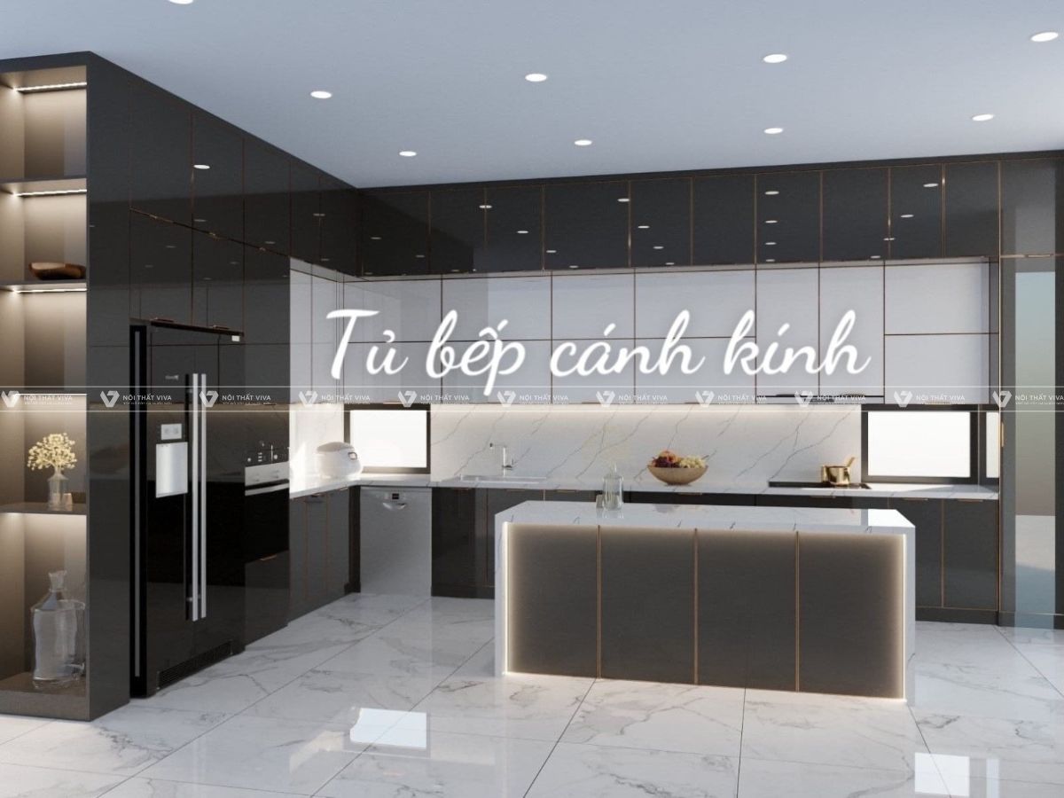 Tại sao tủ bếp nhựa cánh kính đang là xu hướng được ưa chuộng?