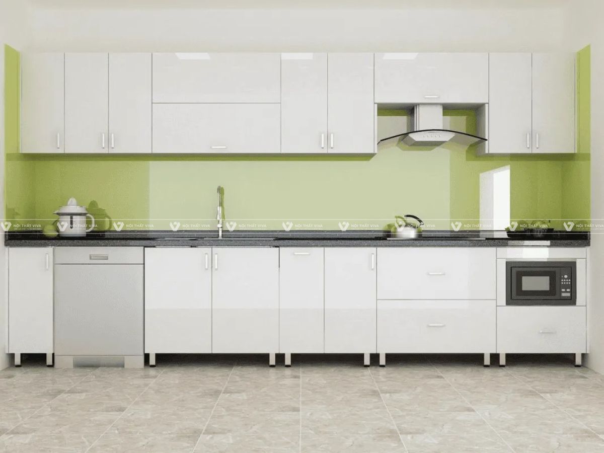 Tại sao tủ bếp nhựa cánh kính đang là xu hướng được ưa chuộng?