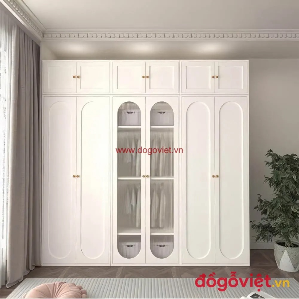 Tất tần tật về thi công tủ áo cánh kính: quy trình, mẫu đẹp & báo giá chi tiết 