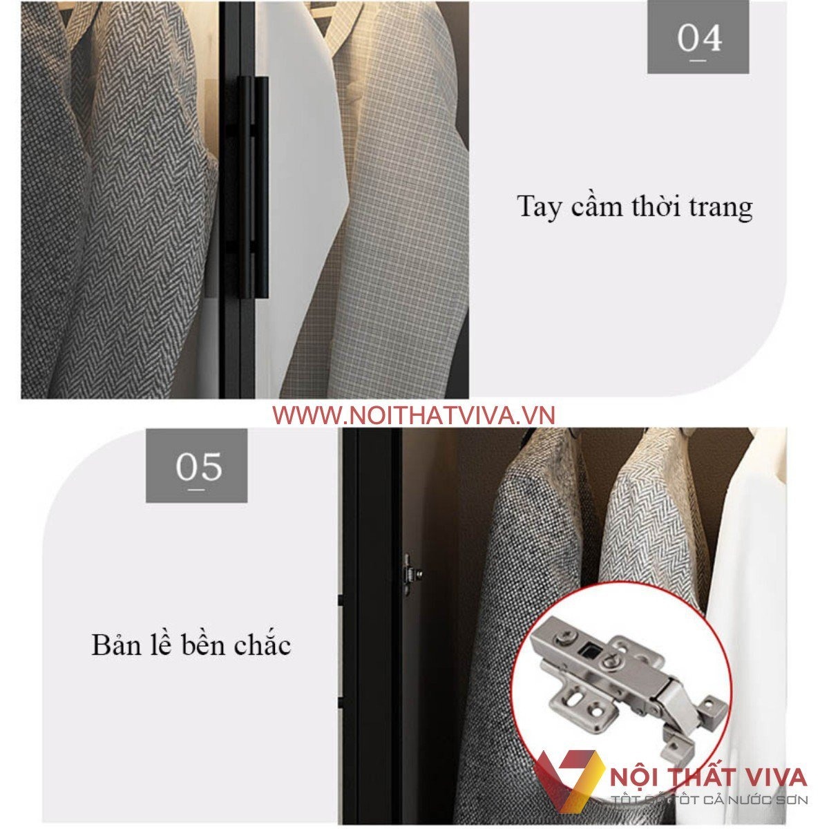 Tất tần tật về thi công tủ áo cánh kính: quy trình, mẫu đẹp & báo giá chi tiết 