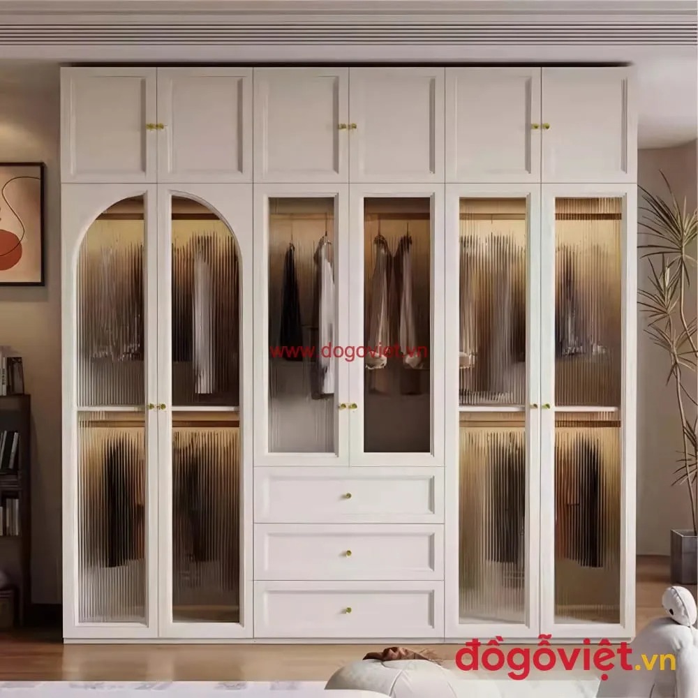 Tất tần tật về thi công tủ áo cánh kính: quy trình, mẫu đẹp & báo giá chi tiết 