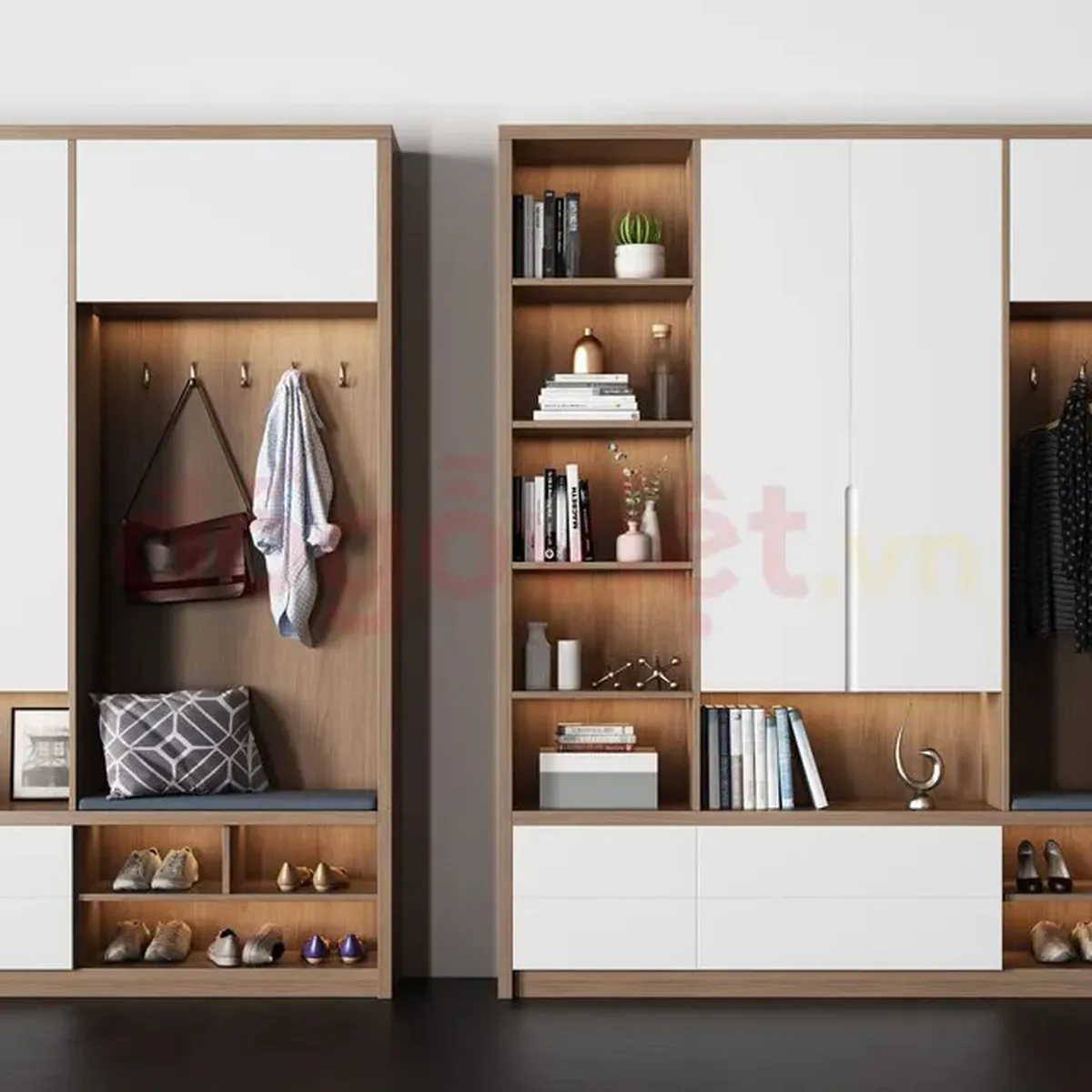 15+ mẫu tủ giày kết hợp kệ trang trí đáng sắm nhất cho gia đình trẻ 15+ mẫu tủ giày kết hợp kệ trang trí đáng sắm nhất cho gia đình trẻ